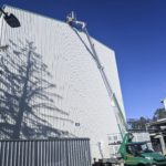 Dachrinnenreinigung Geretstried bei München Industrie-Dach (2)